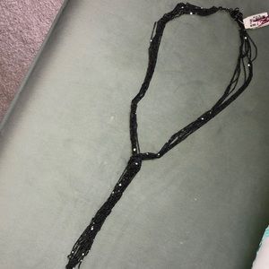Long knot necklace